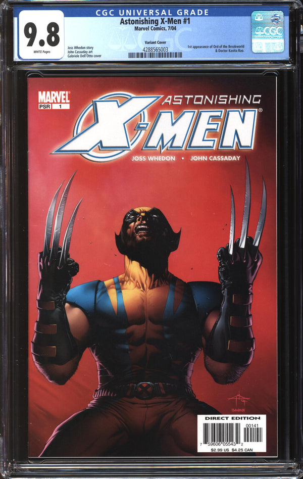 Astonishing X-Men (2004) #1 Gabriele Dell'Otto Variant CGC 9.8 NM/MT