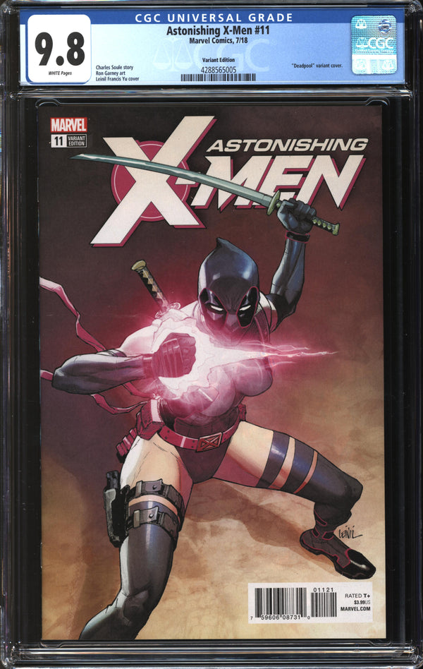Astonishing X-Men (2017) #11 Leinil Yu Variant CGC 9.8 NM/MT