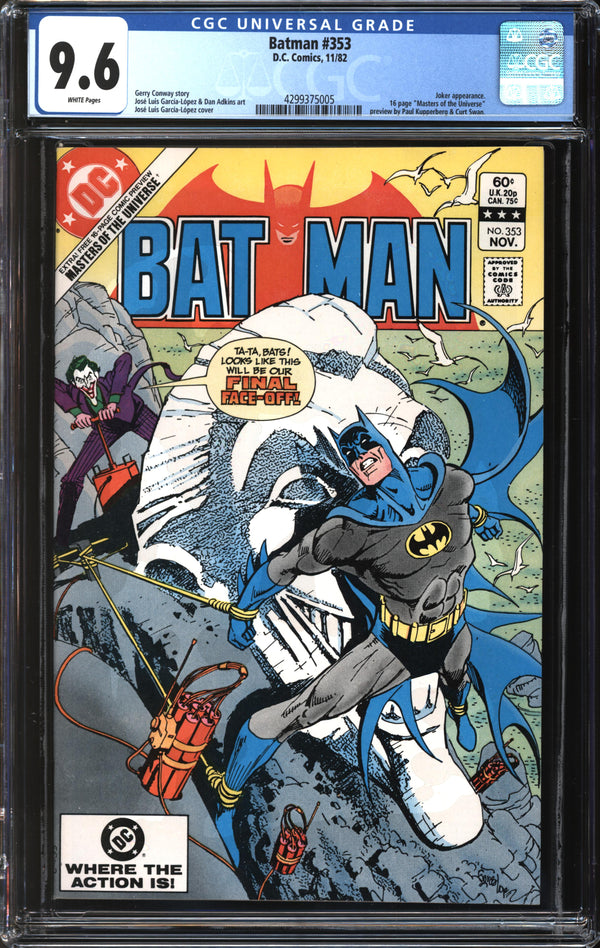 Batman (1940) #353 CGC 9.6 NM+