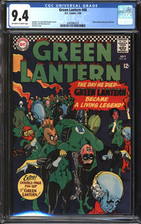 Green Lantern (1960) # 46 CGC 9.4 NM