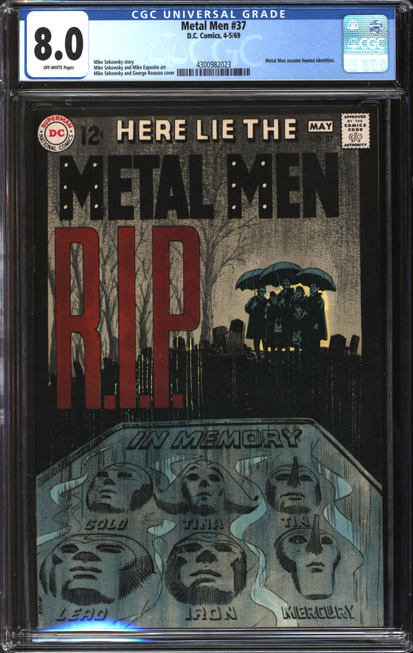 Metal Men (1963) #37 CGC 8.0 VF