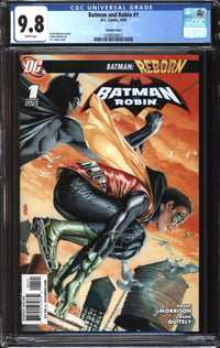 Batman And Robin (2009) # 1 J.G. Jones Variant C CGC 9.8 NM/MT