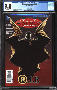 Batman Incorporated (2012) #8 Second Printing CGC 9.8 NM/MT