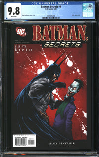 Batman: Secrets (2006) #1 CGC 9.8 NM/MT