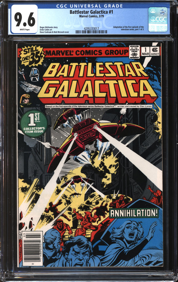 Battlestar Galactica (1979) #1 CGC 9.6 NM+