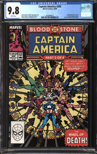 Captain America (1968) #359 CGC 9.8 NM/MT