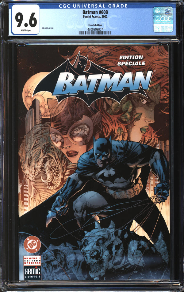 Batman (1940) #608 French Edition CGC 9.6 NM+