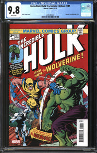 Incredible Hulk (2019) #181 Facsimile Edition CGC 9.8 NM/MT