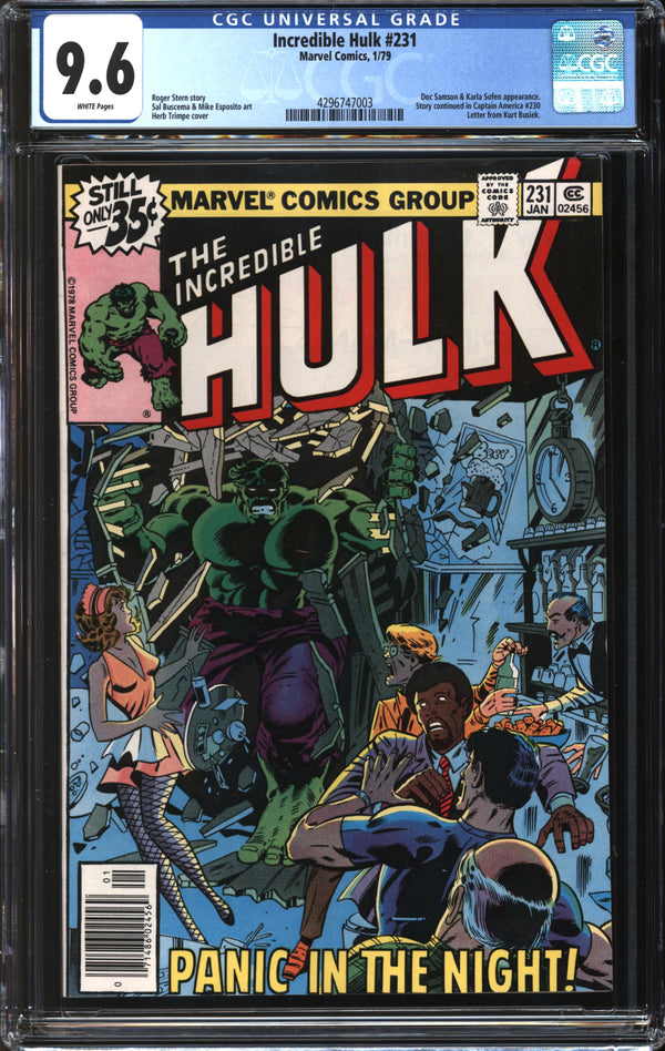 Incredible Hulk (1962) #231 CGC 9.6 NM+