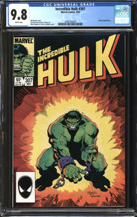 Incredible Hulk (1962) #307 CGC 9.8 NM/MT