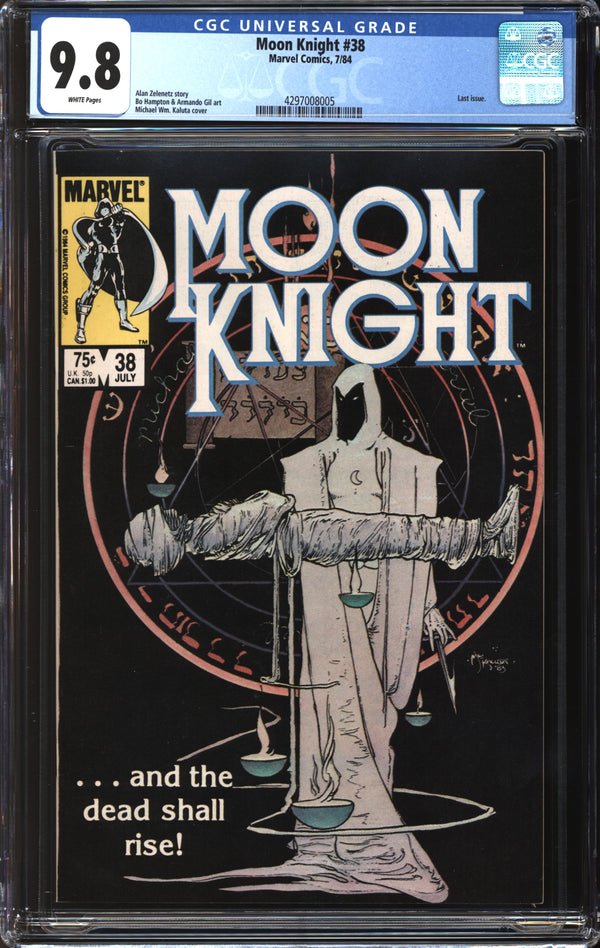 Moon Knight (1980) #38 CGC 9.8 NM/MT