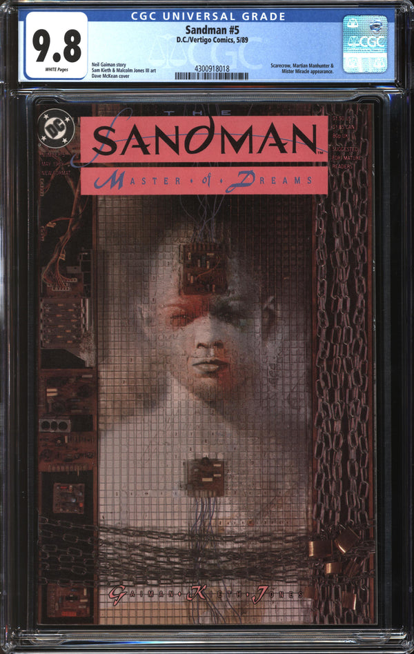 Sandman (1989) # 5 CGC 9.8 NM/MT
