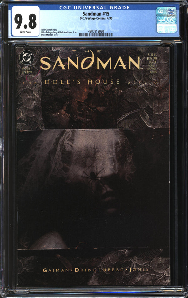 Sandman (1989) #15 CGC 9.8 NM/MT