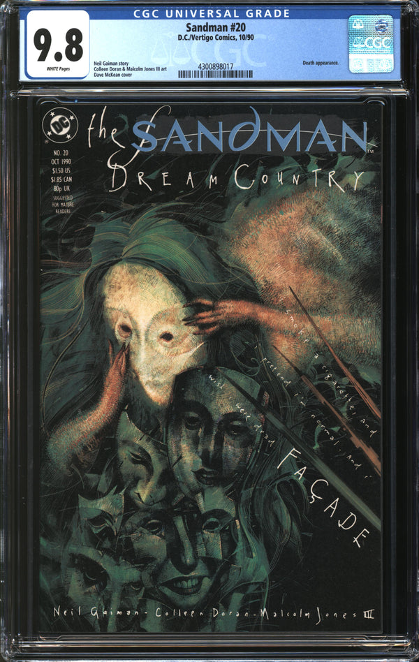 Sandman (1989) #20 CGC 9.8 NM/MT
