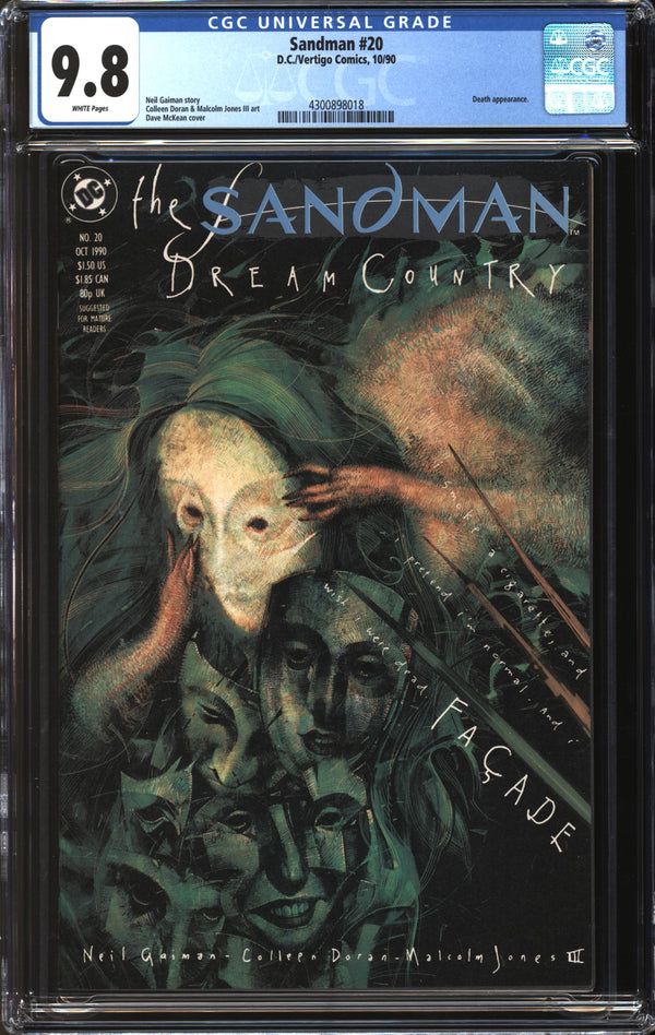 Sandman (1989) #20 CGC 9.8 NM/MT