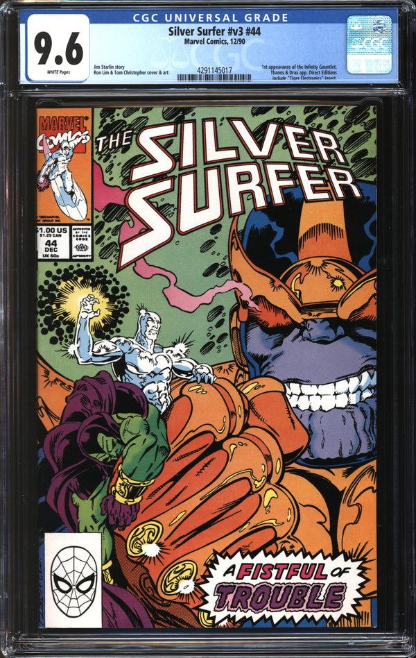 Silver Surfer (1987) # 44 CGC 9.6 NM+