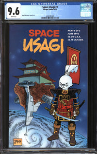 Space Usagi (1992) #1 CGC 9.6 NM+