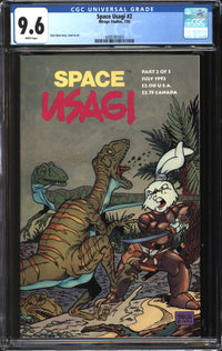 Space Usagi (1992) #2 CGC 9.6 NM+