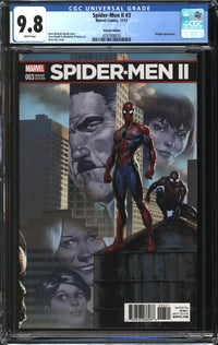 Spider-Men II (2017) #3 Jesus Saiz Variant CGC 9.8 NM/MT