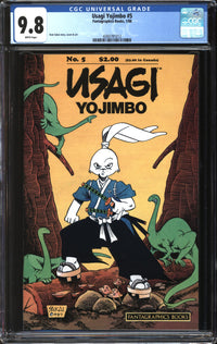 Usagi Yojimbo (1987) #5 CGC 9.8 NM/MT