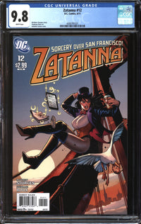 Zatanna (2010) #12 CGC 9.8 NM/MT