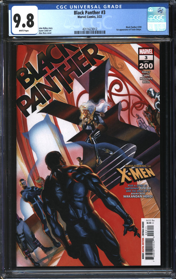 Black Panther (2022) #3 CGC 9.8 NM/MT