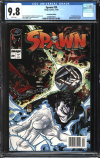 Spawn (1992) # 20 Newsstand Edition CGC 9.8 NM/MT