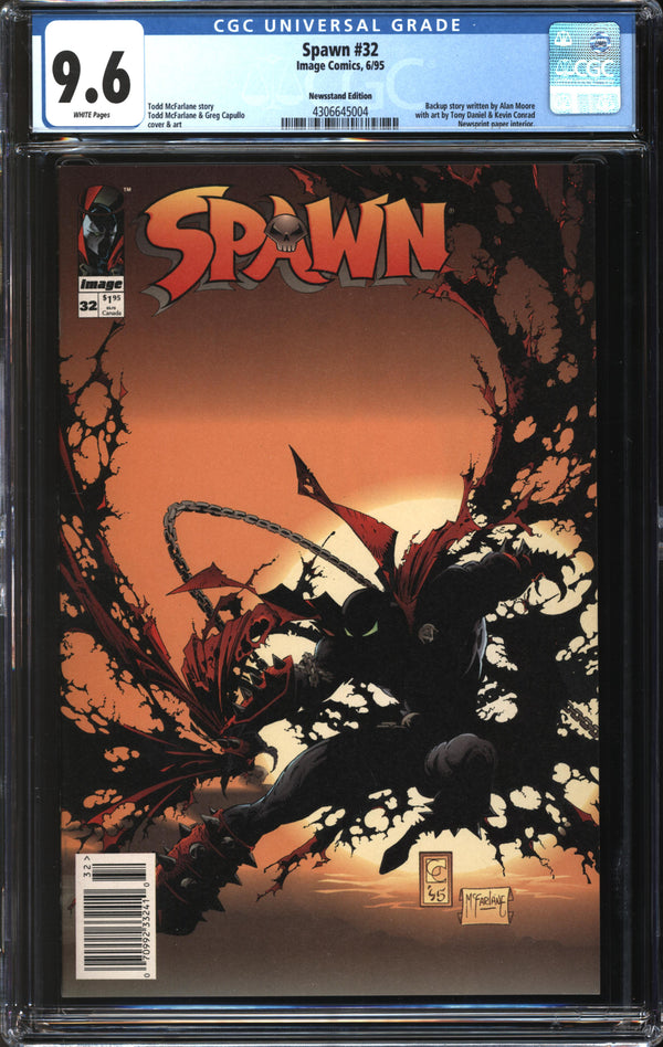 Spawn (1992) # 32 Newsstand Edition CGC 9.6 NM+