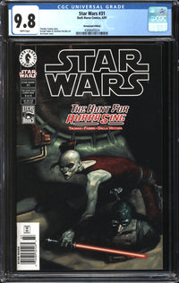 Star Wars (1998) #31 Newsstand Edition CGC 9.8 NM/MT