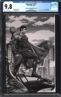 Superman '78 (2021) #1 Mico Suayan Big Time Collectibles Sketch Edition CGC 9.8 NM/MT