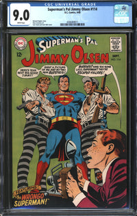 Superman's Pal Jimmy Olsen (1954) #114 CGC 9.0 VF/NM