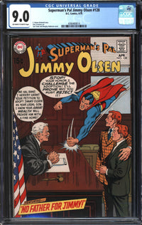 Superman's Pal Jimmy Olsen (1954) #128 CGC 9.0 VF/NM