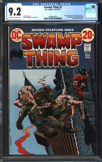 Swamp Thing (1972) # 2 CGC 9.2 NM-