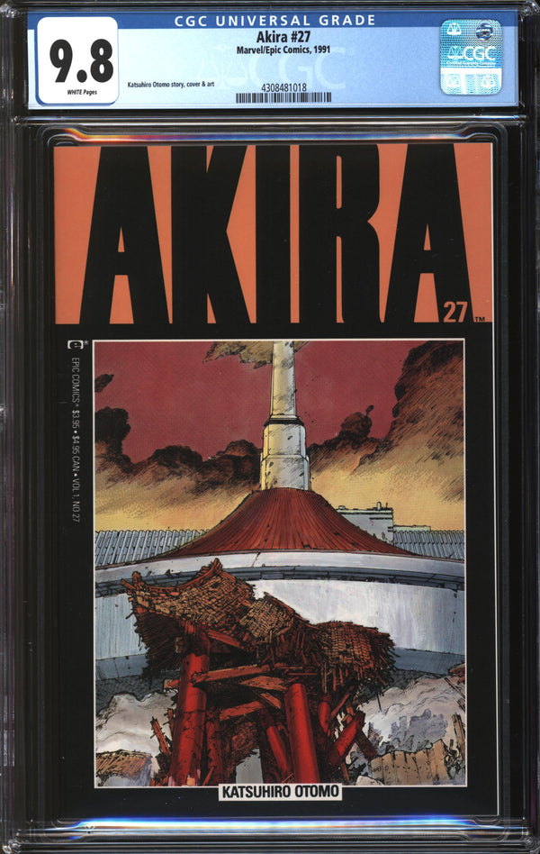 Akira (1988) #27 CGC 9.8 NM/MT
