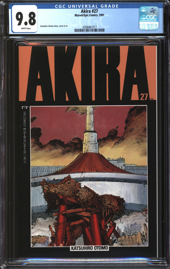 Akira (1988) #27 CGC 9.8 NM/MT