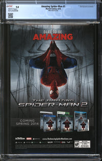 Amazing Spider-Man (2014) # 1 Pop Mhan Variant CGC 9.8 NM/MT