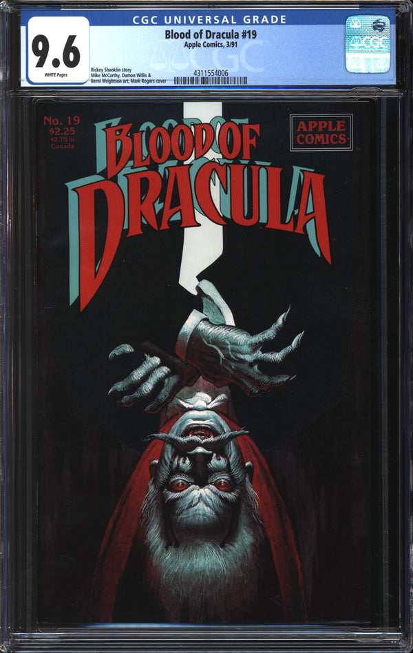 Blood Of Dracula (1987) #19 CGC 9.6 NM+