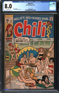 Chili (1969) #17 CGC 8.0 VF