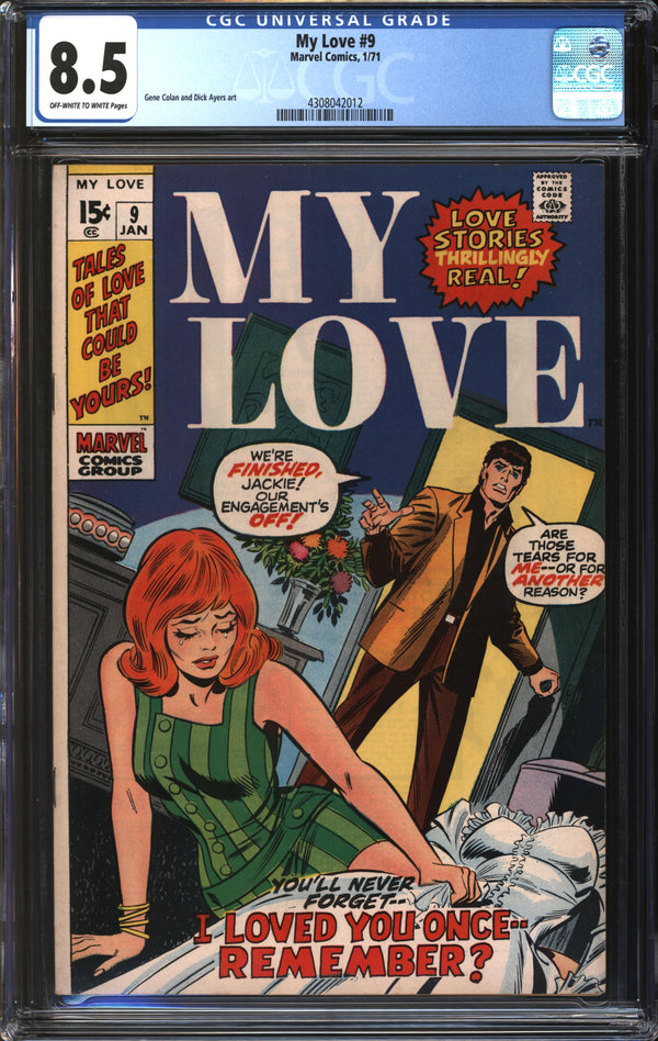 My Love (1969) # 9 CGC 8.5 VF+