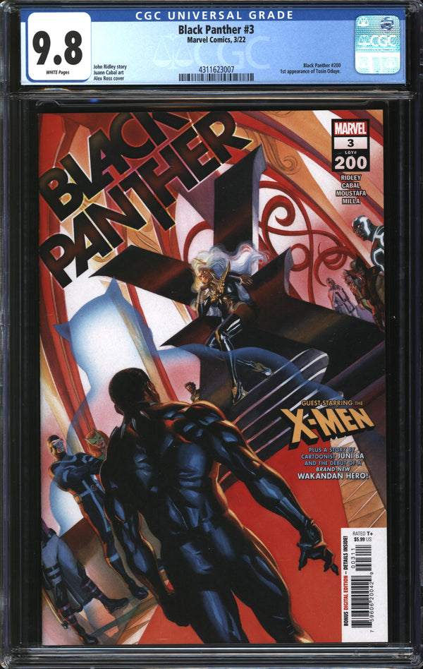 Black Panther (2022) #3 CGC 9.8 NM/MT