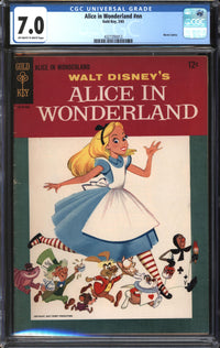 Alice In Wonderland (1965) #1 CGC 7.0 FN/VF