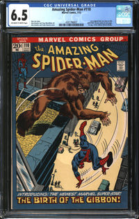 Amazing Spider-Man (1963) #110 CGC 6.5 FN+