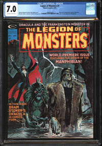 Legion Of Monsters (1975) #1 CGC 7.0 FN/VF