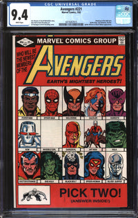 Avengers (1963) #221 CGC 9.4 NM