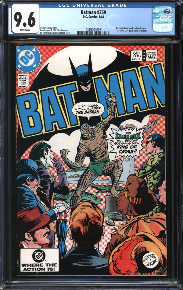 Batman (1940) #359 CGC 9.6 NM+