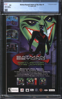 Batman Beyond: Return Of The Joker (2001) #1 CGC 9.8 NM/MT