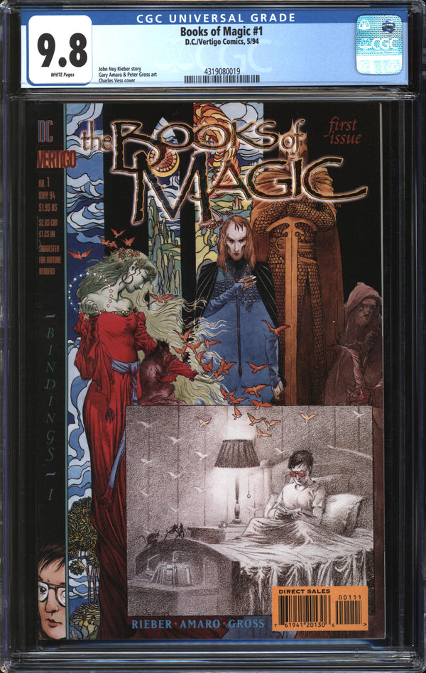 Books Of Magic (1994) #1 CGC 9.8 NM/MT