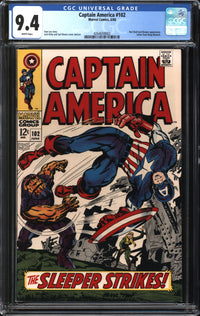Captain America (1968) #102 CGC 9.4 NM