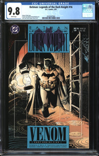 Batman: Legends Of The Dark Knight (1989) # 16 CGC 9.8 NM/MT