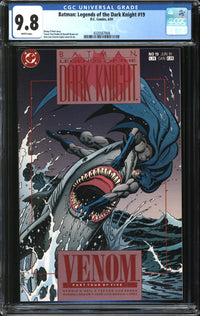 Batman: Legends Of The Dark Knight (1989) # 19 CGC 9.8 NM/MT